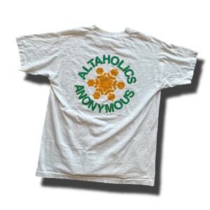 Vintage Medium '90s Single Stitch Altaholics Anonymous Skii Shirt